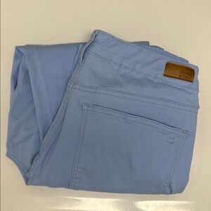 crown & ivy Light Blue Skinny Stretch Pants